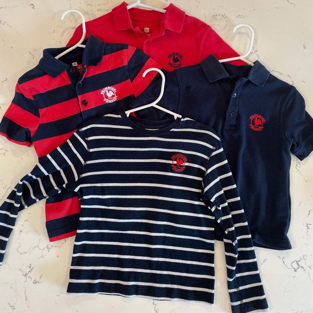 Primrose Polos! Sz 3-4 GREAT Condition!